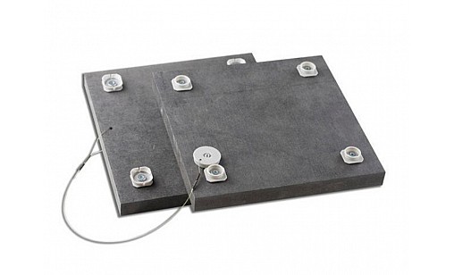 Комплект для крепления стеновых панелей 20,5*20,5 мм