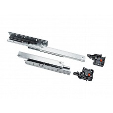 ДТС Напрямна прихованого монтажу 18 мм L-600 повного висуву 3D DS80600H ДТС Напрямна прихованого монтажу 18 мм L-600 повного висуву 3D DS80600H