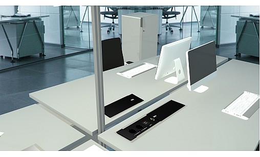 Блок врезной на 2 розетки 2USB телефонный сетевой разъем с выдвижной крышкой (черный) Блок врезной на 2 розетки 2USB телефонный сетевой разъем с выдвижной крышкой (черный)