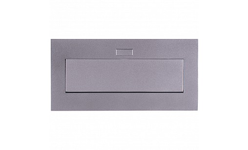 Блок врезной на 3 розетки с подъемной крышкой Алюминий Блок врезной на 3 розетки с подъемной крышкой Алюминий