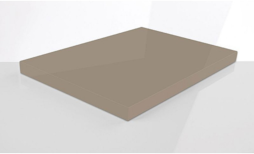 Панель МДФ LUXEFORM GL-202U AS Мокко Глянец (пластик в декор) 2800х1300х18,4 мм - Acryl TopX 1800 (standard)