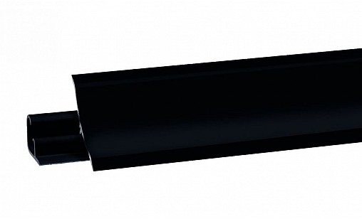 Плінтус LUXEFORM W015 Чорний 3 м/п (SLIM 619)