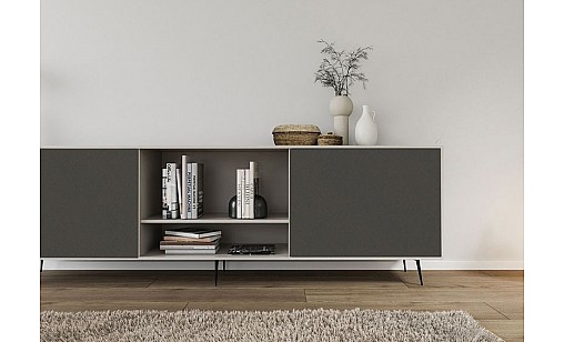 ДСП SwissPan 0580 PM Кайло Графит 2750х1830х16 мм ДСП SwissPan 0580 PM Кайло Графит 2750х1830х16 мм