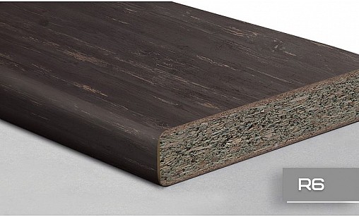 Стільниця LUXEFORM S523 Блеквуд 2U R6 4200х1000х38 мм вологост.