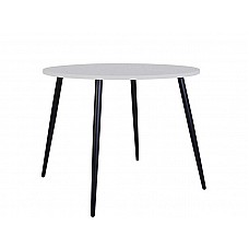 Стол MODERN LITE BLACK 4L D800*750 Серый