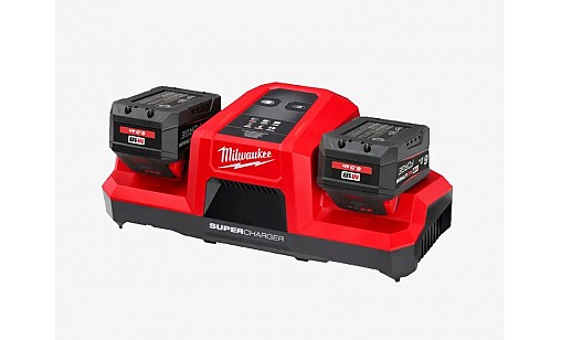 Зарядное устройство MILWAUKEE, M18 DBSC SUPER CHARGER (для 2х акк. М18) Зарядное устройство MILWAUKEE, M18 DBSC SUPER CHARGER (для 2х акк. М18)