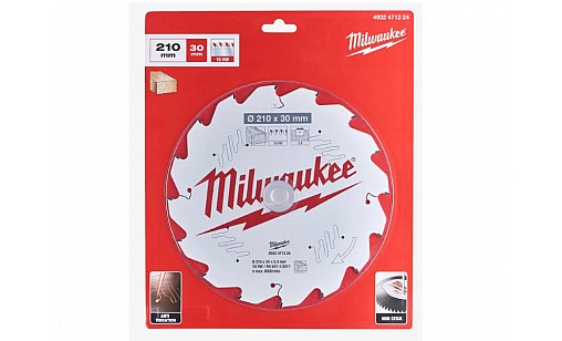Диск пиляльний 210*30*16 зубів PFTE THIN KERF Milwaukee