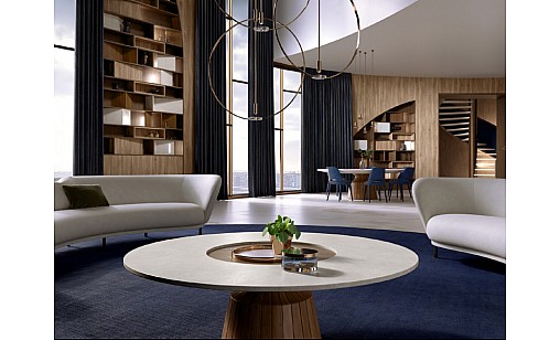 Компакт-плита KronoSpan K367 PH Навона Кремова / сіре ядро 4100х650х12 мм