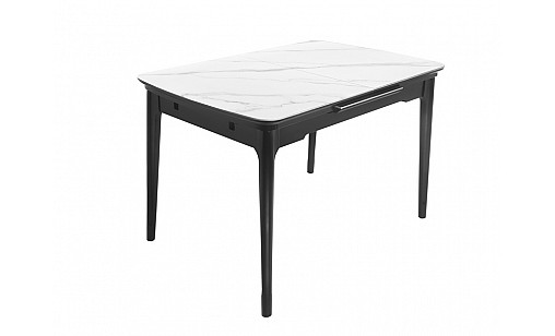 Стол обеденный Askold 1200(1600)*800*760 Snow White Matt Стол обеденный Askold 1200(1600)*800*760 Snow White Matt