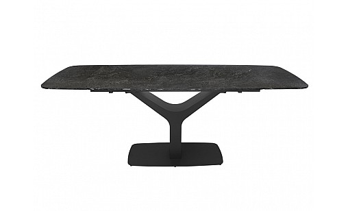 Стіл обідній Gunnar 1400(2000)*850*750 Tortoise Black Matt Стіл обідній Gunnar 1400(2000)*850*750 Tortoise Black Matt