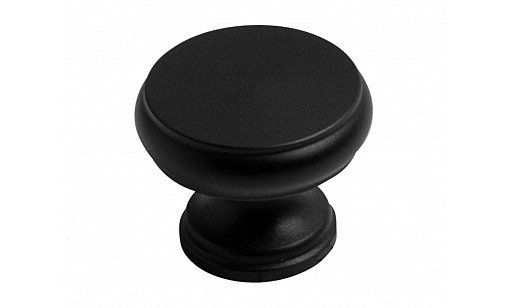 Ручка кнопка K 6029 BLKM Чёрный Матовый ДС