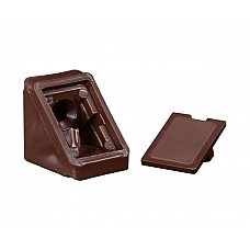 Кутник монтажний одинарний горіх темний, венге ДС