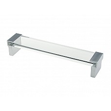 Ручка дуга D-751/320 G6/Glass Хром Матовый (Алюминий)/Glass ДС СтандартЛайн