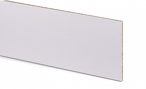 Стінова панель LUXEFORM L016 Платиновий Білий бекинг пластик білий 4200х1200х10 мм