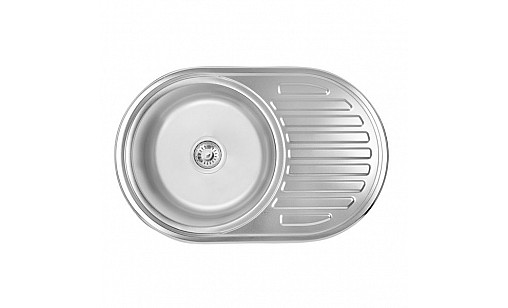 Мойка нержавеющая LIDZ 7750 Satin 0,8*180 мм