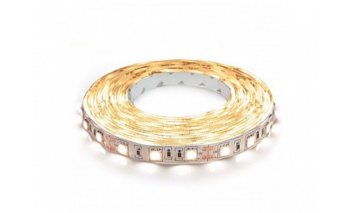 Лента светодиодная 12V 5050-60 IP20 14,4W теплый  Biom