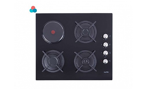 Варильна поверхня VENTOLUX HSF631-A3G CS (BK) комбін.
