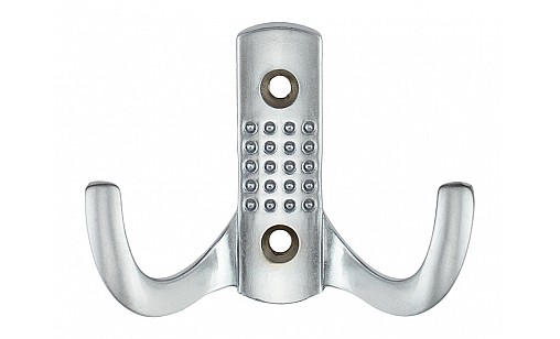 Крючок DW 341 G6 Хром Матовый (Алюминий) Big ДС ОптимаЛайн