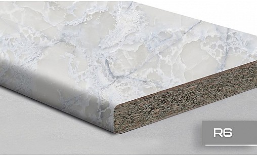 Стільниця LUXEFORM S353 Мармур Лаура 1U R6 4200х1000х28 мм вологост.