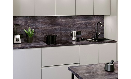 Стінова панель SWISS KRONO 3265 BT Бетон Темний бекинг пластик білий 4100х600х10,8 мм антибакт. Стінова панель SWISS KRONO 3265 BT Бетон Темний бекинг пластик білий 4100х600х10,8 мм антибакт.