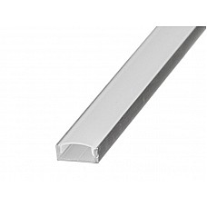 Профиль алюминиевый LED накладной анод. матовый рассеиватель 5,9*14,6 2м ПФ-18 Профиль алюминиевый LED накладной анод. матовый рассеиватель 5,9*14,6 2м ПФ-18