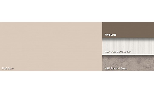 Стільниця 7045 RS Сатін (шампань) 4100х600х38 1U R3.3 вологостійка Kronospan