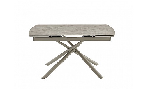 Стіл обідній Philip1400(2000)*900*750 Shks Beige Glossy/sahara leg