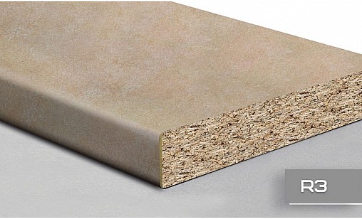 Столешница LUXEFORM L9915 Песок 1U R3 3050х800х38 мм Столешница LUXEFORM L9915 Песок 1U R3 3050х800х38 мм