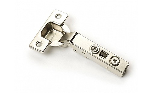 Завіса накладна з доводчиком під шуруп METALLA D SM N 110° сталь нікель 45 / 9,5 315.00.700 Hafele