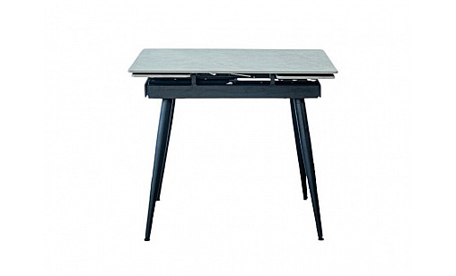 Стол обеденный Connor 900(1400)*750*760 Bora Grey Glossy