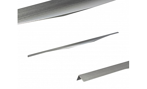 Ручка профільна UA 04/0780 G8 Нікель Сталевий ДС