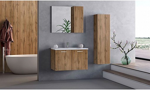 Компакт-плита LUXEFORM L146 Дуб Торонто / черное ядро 1827х649х12 мм