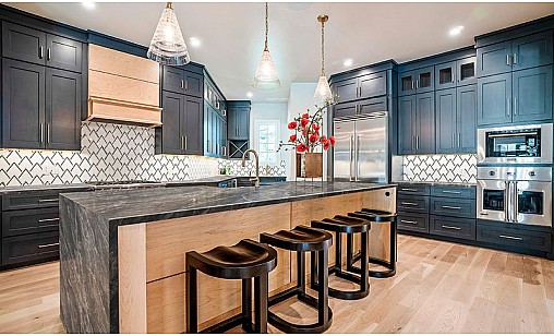 Стільниця LUXEFORM W203 Арабескато 1U R6 3050х900х38 мм вологост.