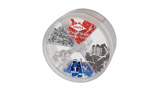 Набір гільз контактних ізольованих, (0,5-2,5мм.кв.) (2х50/3х100шт) Knipex