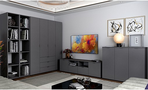 Комод ASTI-6 Графітовий