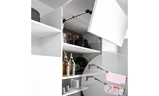 Механізм підйомний Bi-fold Light Білий