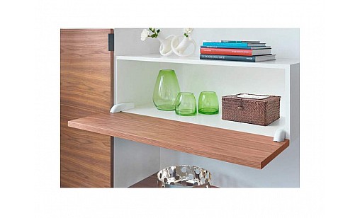 Заглушка механізм барний PACTA біла (2шт) Hafele 365.13.720