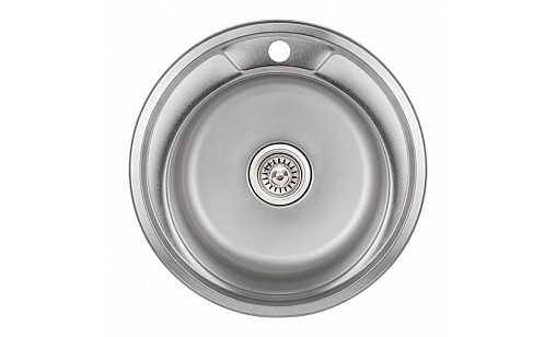 Мойка нержавеющая LIDZ 490-A Satin 0,8*180 мм