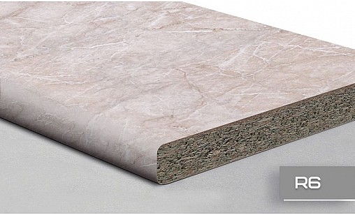 Стільниця LUXEFORM W959 Мармур Россо 1U R6 3050х900х28 мм вологост.