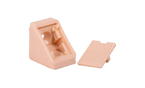 Уголок монтажный одинарный дуб молочный, ваниль, сосна ДС, 50шт