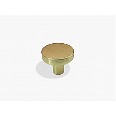 Ручка Bravo Puck D = 29,6 мм брашироване золото DFX-109-109 Ручка Bravo Puck D = 29,6 мм брашироване золото DFX-109-109