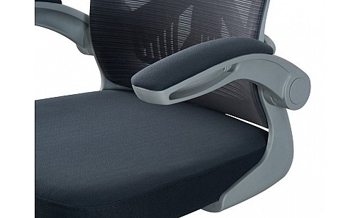 Крісло комп'ютерне JET темно-сіре Крісло комп'ютерне JET темно-сіре