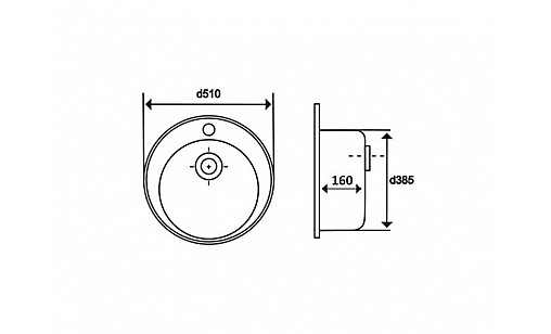 Мийка Imperial 510-D Decor (IMP510D06DEC160)