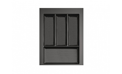 Лоток для кухонных приборов MAX  400 мм 290-350x490 графит TE36.0118.05.007 Rejs