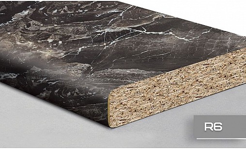 Стільниця LUXEFORM W203 Арабескато 2U R6 3050х1000х38 мм