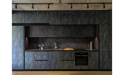 Компакт-плита 0386 NN Блюз / черное ядро 4100х640х12мм FunderMax