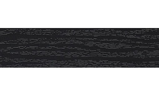 Крайка АБС 22/0,45 мм HU 19015 Чорна Тд 103 (PR 103) Hranipex