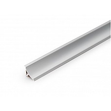 Плінтус 116 FINE-LINE REHAU алюміній (5м)