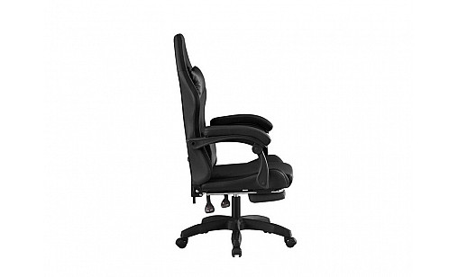 Крісло геймерське TRITON чорне з LED-підсвіткою Крісло геймерське TRITON чорне з LED-підсвіткою