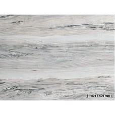 Стільниця LUXEFORM S631 Полярис пластик в декор 1U R3 3050х800х38 мм